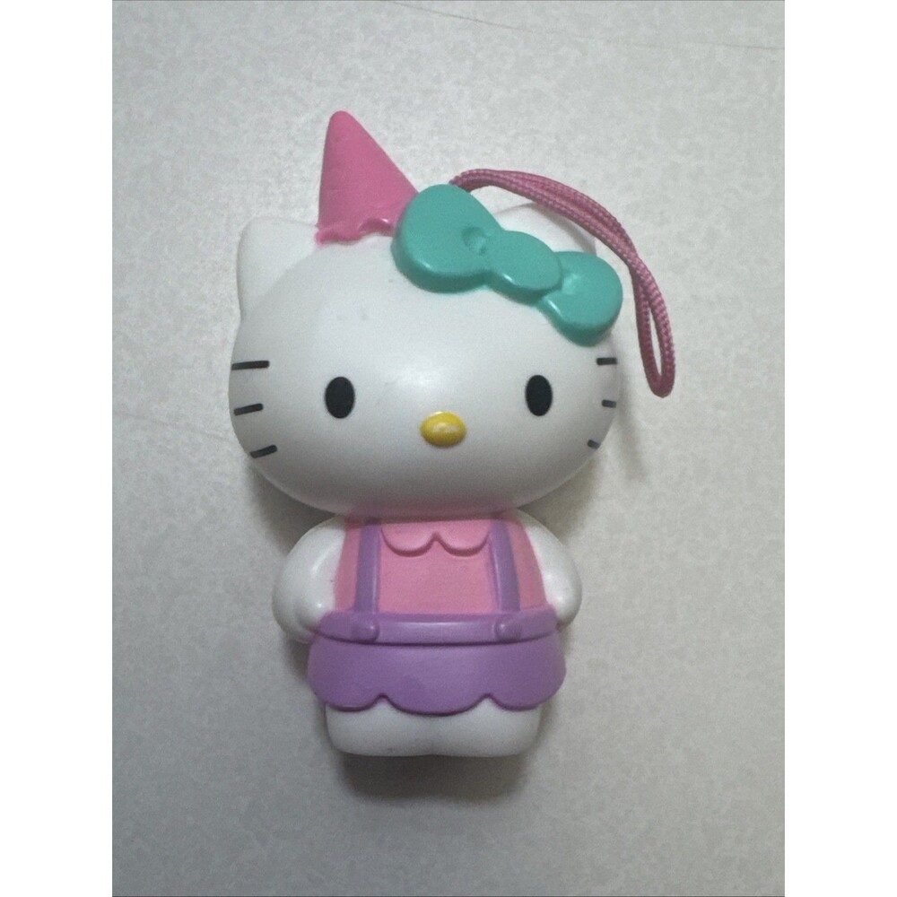 2014 Birthday Hello Kitty Happy Meal Hollow Ornament Empty McDonald's Toy - Picture 5 of 6